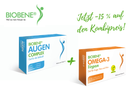 BUNDLE-Aktion - BIOBENE® Augen Complex & BIOBENE® Omega-3 vegan