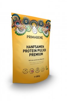 Hemp Seed Protein Powder PREMIUM BIO 200g