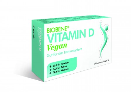 BIOBENE® Vitamin D Vegan 60 Caps.