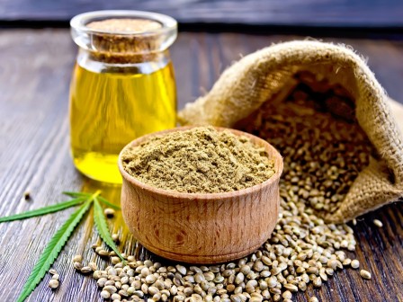 Hemp oil unroasted