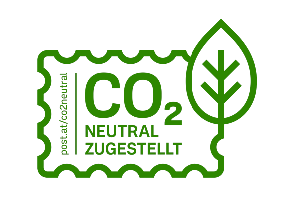 Logo CO2 Neutral zugestellt